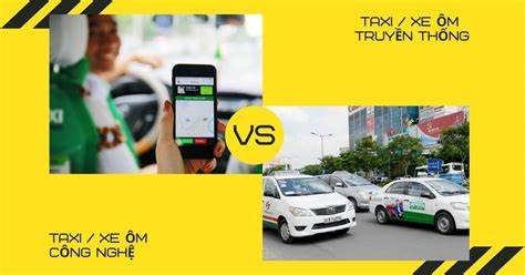 Mô hình Taxi truyền thống và Taxi công nghệ - cuộc chiến gay gắt